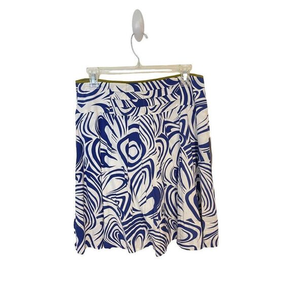 CAbi Lombard Swirl A-Line Skirt # 470 size 4 NWT - Picture 2 of 5